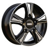 Fondmetal PRO1 Glossy Black Machined 6,5x16 5x108 ET42 CB65,1 Flat 1250 kg RF19452