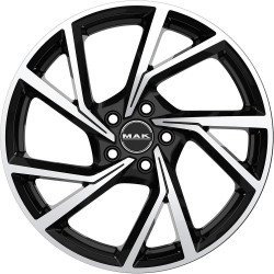 MAK Kassel Black Mirror 7,5x18 5x114.3 ET38 CB76,0 60 800 kg F7580KABM38F2