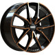 Fondmetal Elatha Black Clearcoat Matt Bronze Machined 8,5x19 5x112 ET45 CB66,5 R13 850 kg RF19212