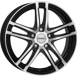 Dezent TZ dark Black/polished 7x17 5x108 ET40 CB63,4 60 720 kg TTZYHBP405E