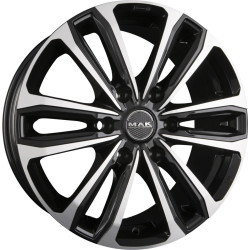 MAK Safari 6 Black Mirror 6,5x17 6x120 ET50 CB74,5 60 1215 kg F6570AF6GB50TR