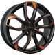 RC Design RC34 Black Orange Matt (BOM) 8x18 5x112 ET40 CB57,1 R13 820 kg 352348