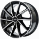 Alutec Singa diamond-black frontpolished 7x17 5x108 ET50 CB63,4 60 710 kg SIN70750F53-1