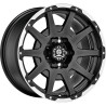 Sparco Dakar Matt Black Lip Polished+Rivets 7,5x17 5x114.3 ET20 CB73,1 60 850 kg W29089503M8