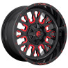 Fuel D612 Stroke Gloss Black Red Tinted Clear 10x22 6x139.7 ET-19 CB106,0 (PCD2: 6x135) 60 1133 kg D61222009846
