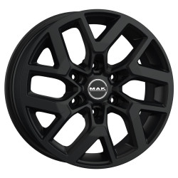 MAK Gravel Matt Black 7,5x19 6x139.7 ET26 CB106,1 Flat 960 kg F7590GRMB26VH2