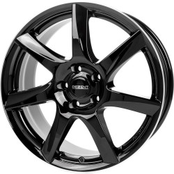Dezent TW dark Black/polished lip 6,5x16 4x108 ET20 CB65,1 60 625 kg TTWZ3BL20