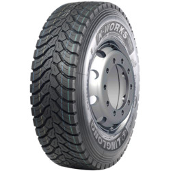 LINGLONG 315/80R22.5 KMD406 20PR 156/150K TL M+S 3PMSF /galinė, karjerinė MADE IN EUROPE