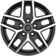 MSW 40 Van Gloss Black Full Polished 6,5x16 5x118 ET48 CB71,1 60 1300 kg W19362003T56