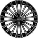 Antera A103 Piano Black Diamond 10x23 5x120 ET35 CB72,6 60 1100 kg A10310233522390I