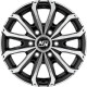 MSW 48 Van 6 Holes Gloss Black Full Polished 6,5x16 6x120 ET50 CB74,5 60 1350 kg W19341003T56