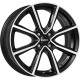 Dezent TN dark Black/polished 6x16 4x100 ET50 CB54,1 60 590 kg TTNO2BP50E