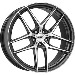 Dotz LagunaSeca dark Gunmetal/polished 9x20 5x120 ET30 CB72,6 60 740 kg OLA0M9FP30