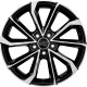 MSW 42 Gloss Black Full Polished 8x19 5x112 ET45 CB73,1 60 790 kg W19357505T56