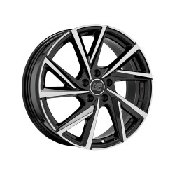 MSW 80-5 Gloss Black Full Polished 8x19 5x112 ET45 CB57,1 R13 780 kg W19381006T56