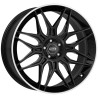 Dotz LongBeach dark Black/polished lip 9x20 5x108 ET48 CB63,4 60 1045 kg OLO0MHBL48