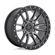 Fuel D680 Rebel Matte Gun Metal Black Bead Ring 9x20 6x135 ET1 CB87,1 60 1043 kg D68020908950