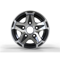 GG Trailer Black Polished 6x10 5x112 ET0 CB67,1 (No Cap) 60 275885