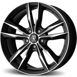 Reds Fast Matt Black polished 6,5x16 5x114.3 ET40 CB72,3 60 620 kg WFAE65640514E
