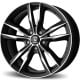 Reds Fast Matt Black polished 7,5x17 5x114.3 ET40 CB72,3 60 650 kg WFAE75740514E