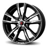 Reds K2 HD Matt Black polished 7,5x17 5x112 ET45 CB72,3 60 700 kg WKHE75745512