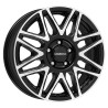 Dezent KH dark Black/polished 7,5x18 6x120 ET47 CB74,6 60 1400 kg TKHFGBP47