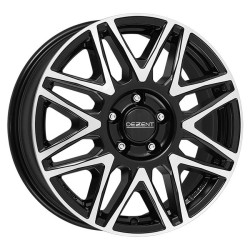 Dezent KH dark Black/polished 7x17 5x120 ET55 CB65,1 R14 1400 kg TKHY9BP55E