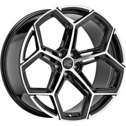 MSW 53 Gloss Black Full Polished 10,5x22 5x112 ET19 CB66,6 60 910 kg W1947200156