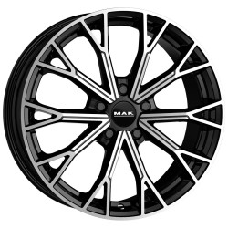 MAK Asphalt Black Mirror 8x19 5x130 ET40 CB66,5 R14 910 kg F8090ASBM40KS2X