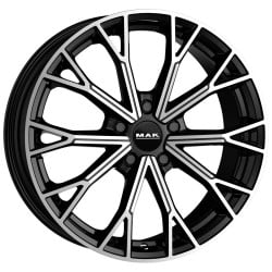 MAK Asphalt Black Mirror 9x19 5x130 ET45 CB66,5 R14 910 kg F9090ASBM45KS3X