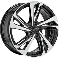 MSW 60 Gloss Black Full Polished 7,5x17 5x112 ET38 CB66,6 R13 725 kg W19436002E56