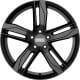 Fondmetal Hexis Glossy Black 8x18 5x112 ET29 CB66,6 R13 730 kg RF08759