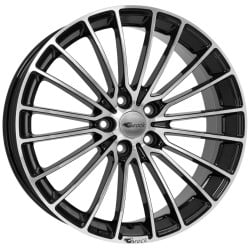 Brock B24 Schwarz Glanz Voll-Poliert (SGVP) 7,5x17 5x110 ET38 CB65,1 60 730 kg 497593