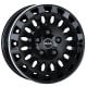 MAK Overland Gloss Black Mirror Ring 6,5x16 5x118 ET65 CB71,1 60 1350 kg F6560RVGL65D3