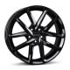 Borbet N black glossy 6,5x16 4x100 ET43 CB64,1 60 580 kg 498013