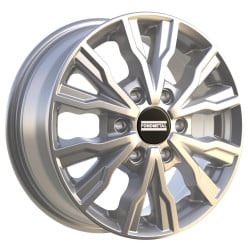 Fondmetal PRO2 Glossy Silver 7x17 6x120 ET48 CB74,5 60 1250 kg RF19902