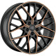 MSW 74 Matt Black Copper Fp 8,5x20 5x112 ET40 CB73,1 60 950 kg W19363504TCAC