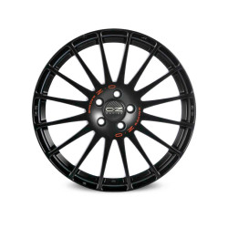 OZ Racing Superturismo GT Matt Black Red Lettering 7x17 5x114.3 ET45 CB64,1 R12 650 kg W01672003D3