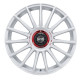 OZ Racing Superturismo Evoluzione WRC Race White Red Lettering 8x18 5x114.3 ET45 CB75,0 60 680 kg W0185420783