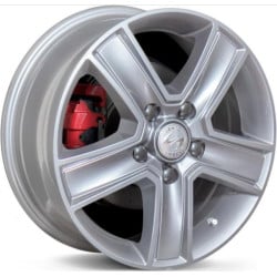 Xtreme Epsilon Silver 6,5x16 5x130 ET62 CB78,1 60 1250 kg SN52255