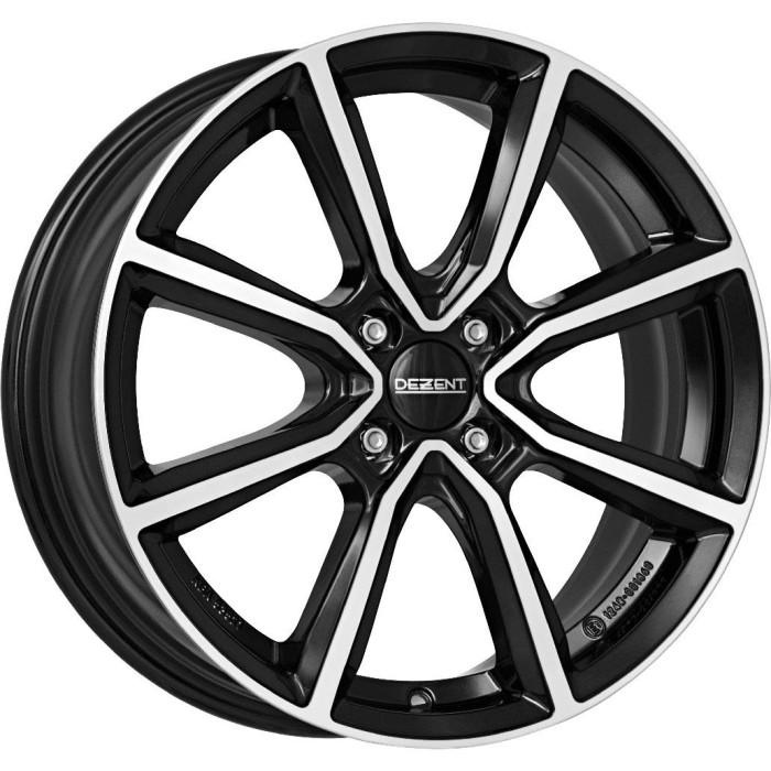 Dezent TN dark Black/polished 6x16 4x98 ET41 CB58,1 60 590 kg TTNO1BP41E