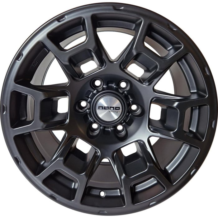 Nano 5914 Full Matt Black 8,5x17 6x139.7 ET-10 CB110,1 60 800 kg BK5914MB-639-785-10