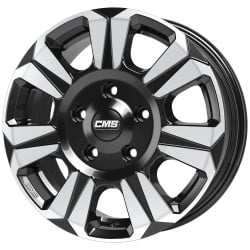 CMS C31 Diamond Black Gloss 6,5x16 5x120 ET60 CB65,1 R14 1150 kg C31 656 60 71S DB