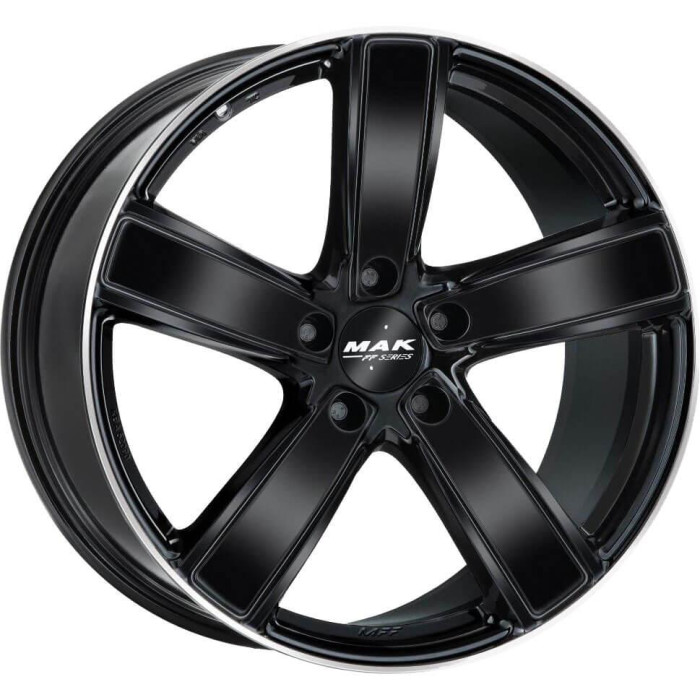 MAK Turismo-D-FF Gloss Black Mirror Ring 10,5x20 5x130 ET64 CB71,6 R14 1000 kg F0520UDGL64KY5