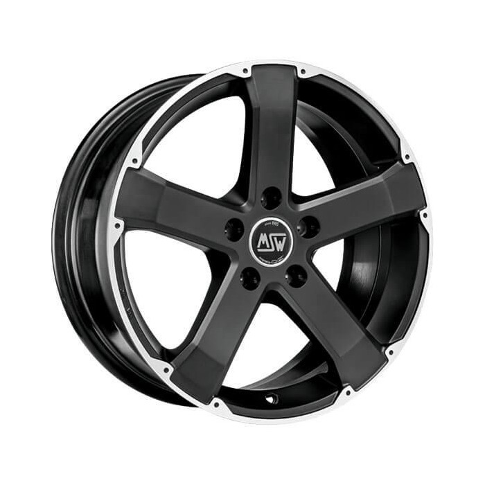 MSW 45 Matt Black Full Polished 8x18 5x150 ET35 CB110,1 60 975 kg W8507200459