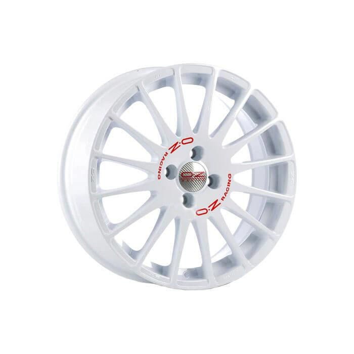 OZ Racing Superturismo GT Race White Red Lettering 7x17 4x108 ET25 CB65,1 60 630 kg W0167210133