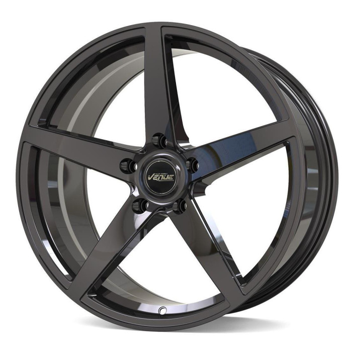 Venue Evo5 Gloss Black 10,5x20 5x112 ET35 CB66,6 60 900 kg VEVO20105511235666GB