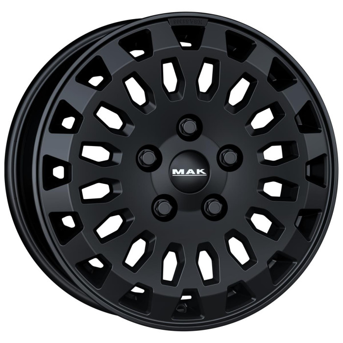 MAK Overland Matt Black 6,5x16 5x118 ET65 CB71,1 60 1350 kg F6560RVMB65D3