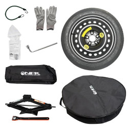 NPK Spare Wheel Steel 4x19 5x112 ET15 CB66,6 155/80 R19