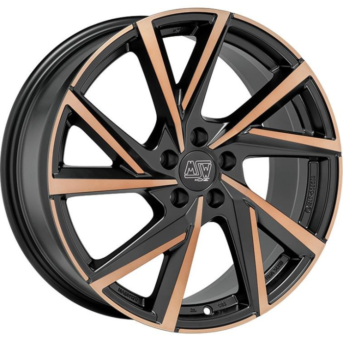 MSW 80-5 Matt Black Copper Fp 8x18 5x112 ET40 CB57,1 R13 690 kg W19388006TCAC